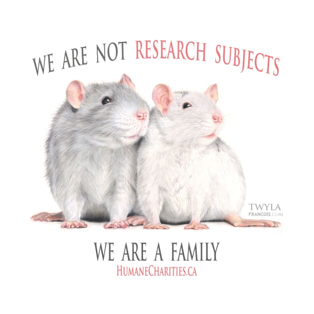 Ratties: Not test subjects! by Sassy Vegan Stuff