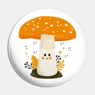 Cute Mushroom Kawaii Pin