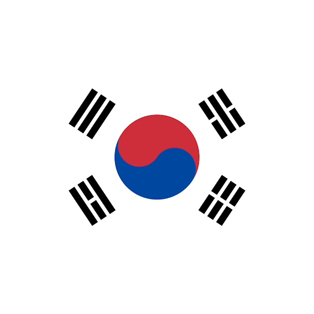 Flag of South Korea by pdpress