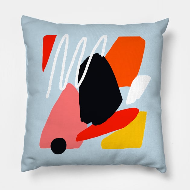 Abstraction #3 Pillow by juliealex