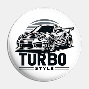 Turbo Style, Sport Car Pin