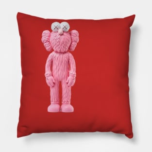 Pink Kaws Pillow