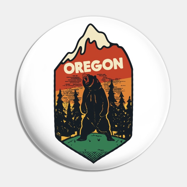 Oregon Pin by happysquatch