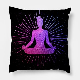 Yoga Meditation Pose Yoga Woman, Zen Mom Pillow