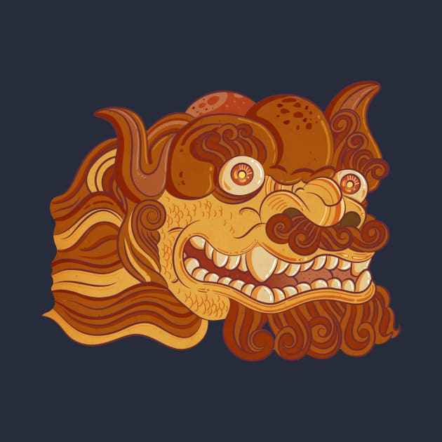 Shi-Shi Lion by Moe Tees