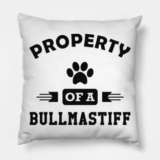 Bullmastiff - Property of a bullmastiff Pillow