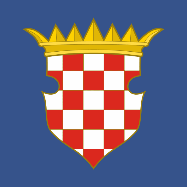 Kingdom of Croatia (Habsburg) by Royal Tee Store