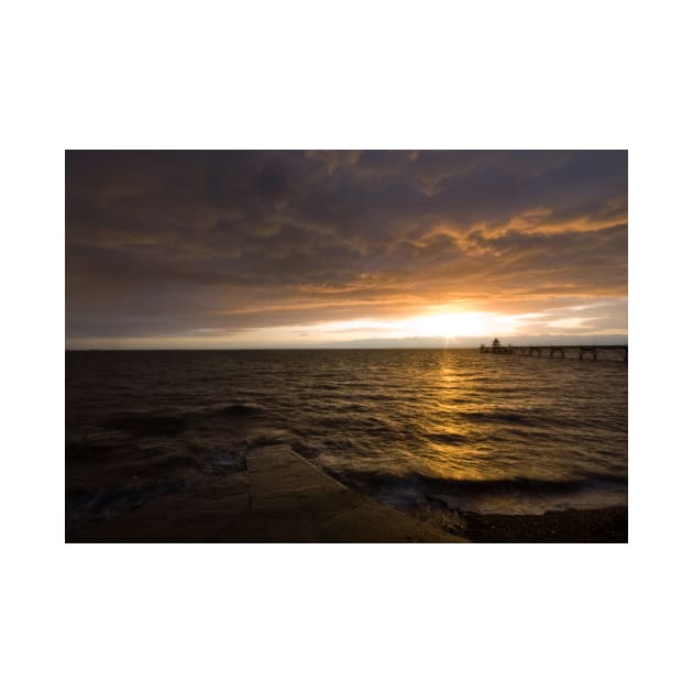 Clevedon Seafront Sunset by Nigdaw