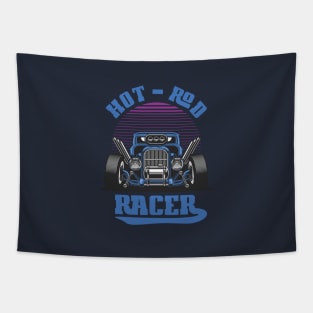 Hot Rod Racer Tapestry