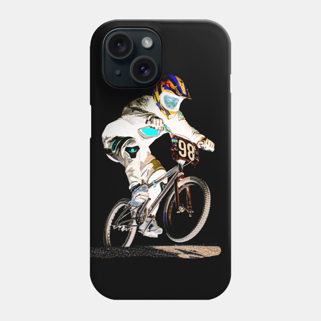 bmx Phone Case by rickylabellevie