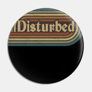 disturbed vintage stripes Pin