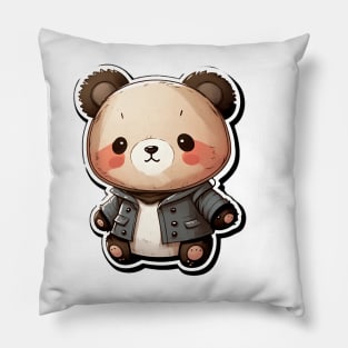 Cute Panda Bear Cartoon Adorable Kawaii Animal Pillow