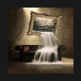 Waterfall on the couch. T-Shirt