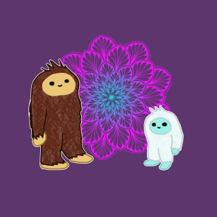 Baby Squatch and Yeti T-Shirt