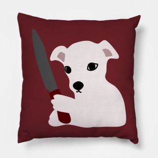 Murder Meme Dog Pillow