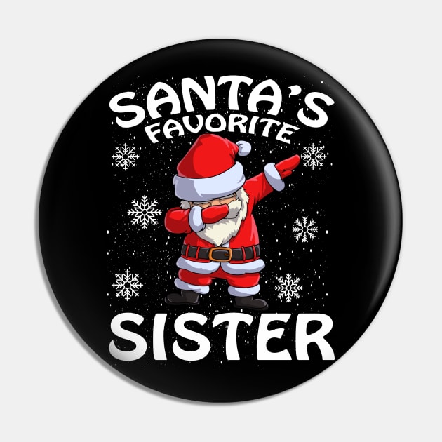 Santas Favorite Sister Christmas Pin by intelus