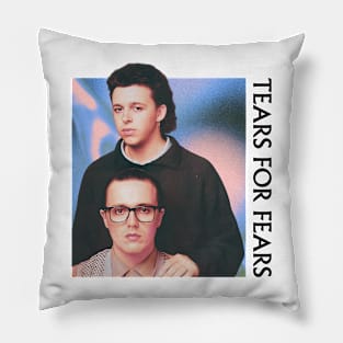 Vintage 80s Tears For Fears Pillow