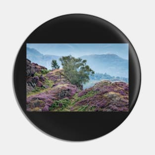 Holme Fell Heather Pin