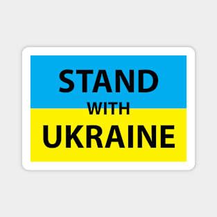 Stand with Ukraine Stop War Magnet