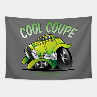 Cool Coupe Cartoon Toon Tapestry