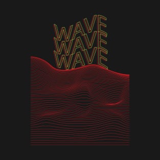 Dynamic Line Wave T-Shirt