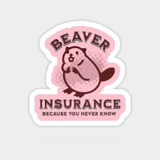 Beaver Insurance Magnet