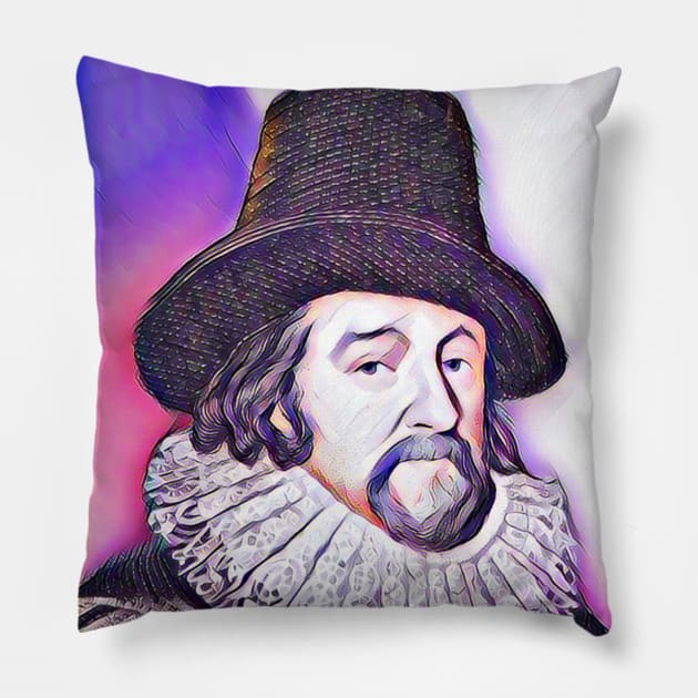 Francis Bacon Pink Portrait | Francis Bacon Artwork 8 Pillow by JustLit