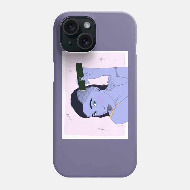 Buzz Cut Phone Case by Ella Byworth 