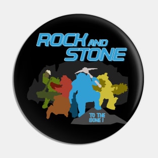 Rockstone team colorful Pin