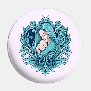 baby and mom Pin