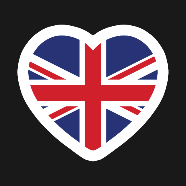 I Love The United Kingdom! by ShirtAtlas