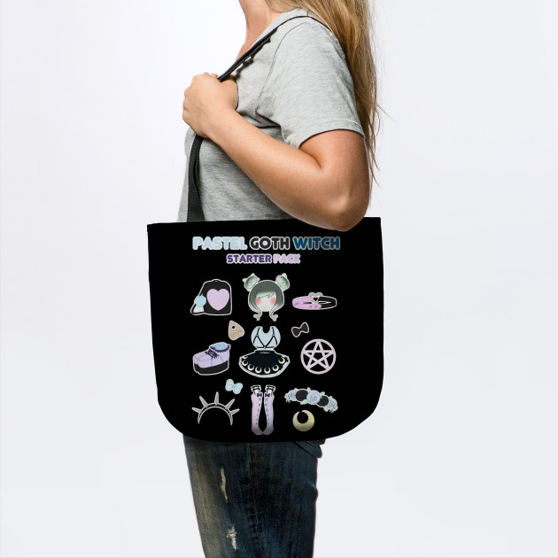 goth tote bag