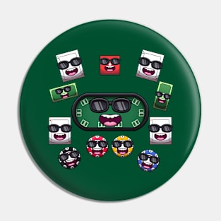 Cool Poker Elements Pin