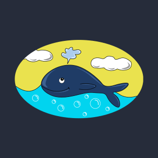 Happy whale T-Shirt