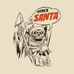 Santa Skeleton T-Shirt