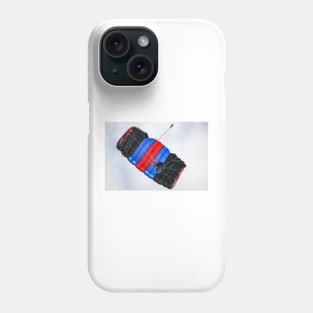 Tricolor Skydiver at Hahnweide Airfield, Germany Phone Case