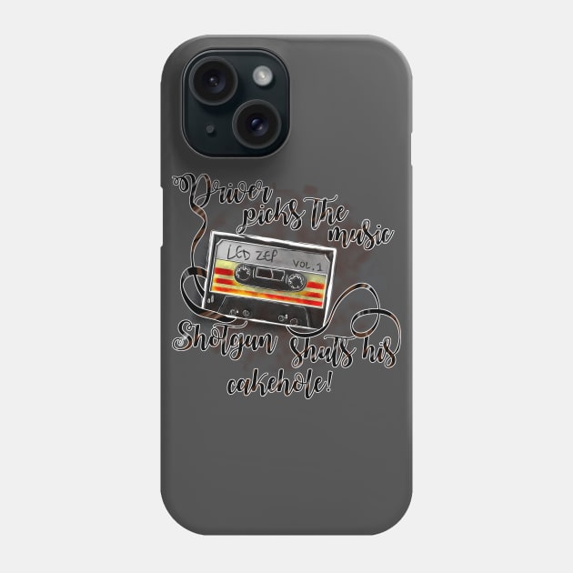 Driver Picks The Music Phone Case by UnseriousDesign