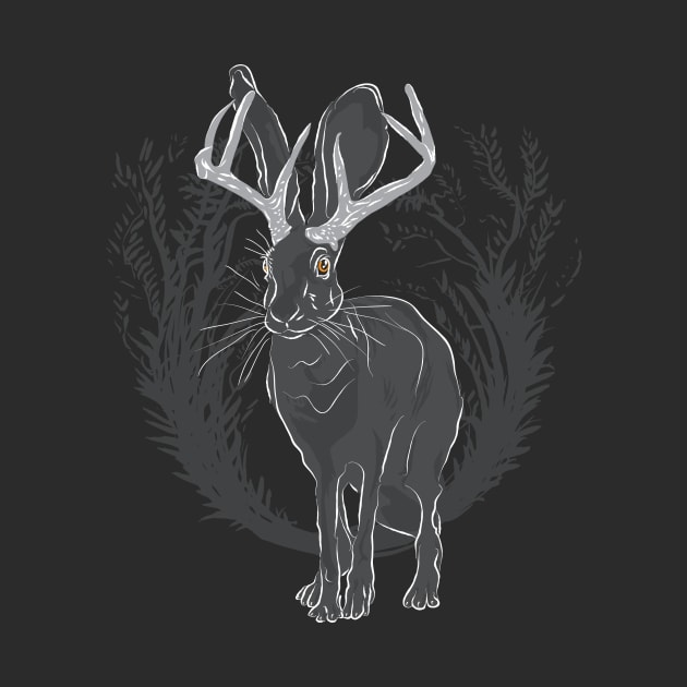 Jackalope by gennarmstrong