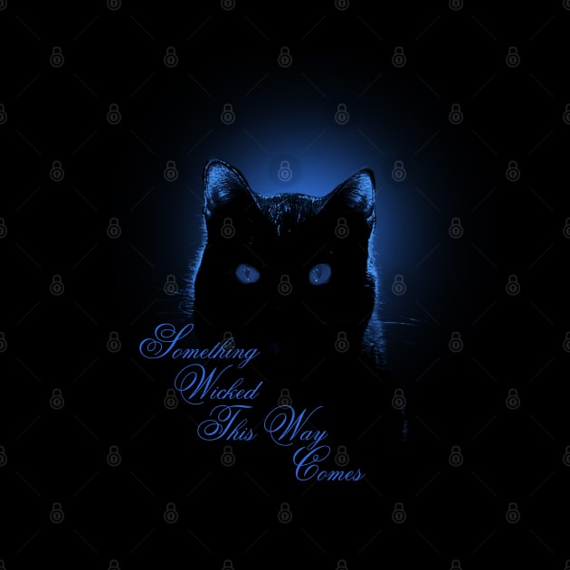 Something Wicked This Way Comes Blue Cat by WickedFaery