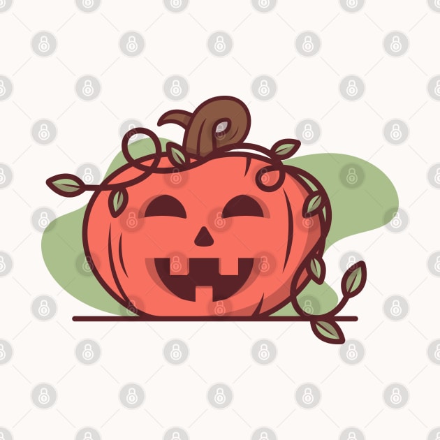 Welcoming Halloween Pumpkin by OgyDesign