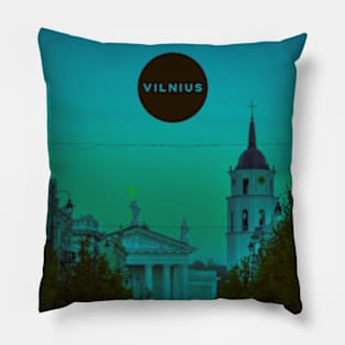 Vilnius Lithuania Pillow