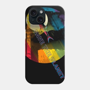 Save the planet | rainbows Phone Case