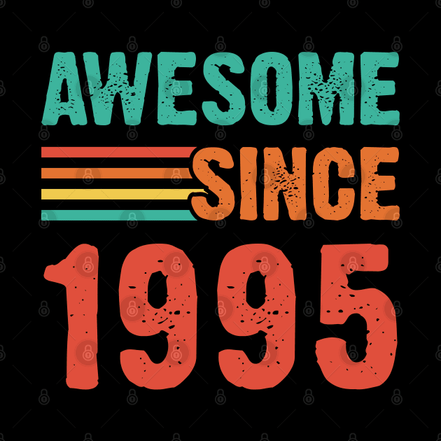 Vintage Awesome Since 1995 by Emma