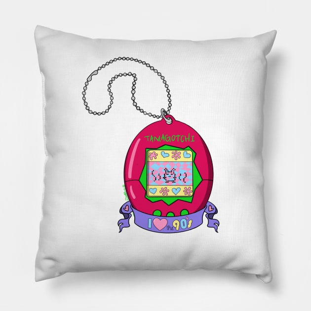 Tamagotchi Pillow by Iblue