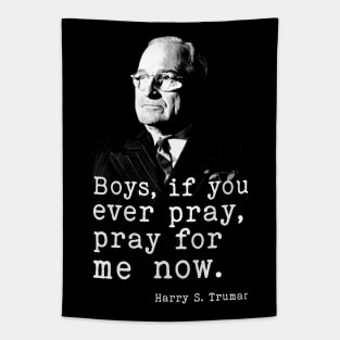 Harry S. Truman | WW2 Quote Tapestry