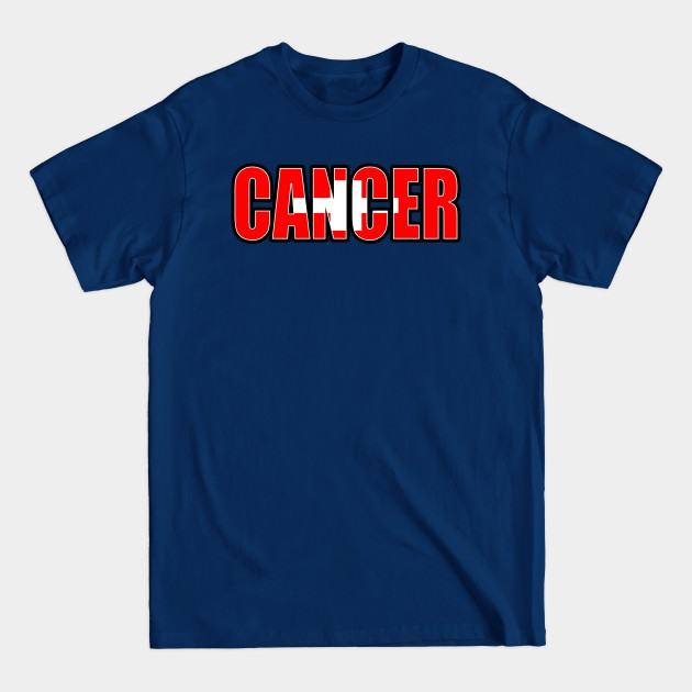 Discover Cancer Switzerland Horoscope Heritage DNA Flag - Cancer Switzerland - T-Shirt