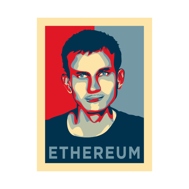 Vitalik Buterin Ethereum by CryptoTextile