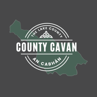 County Cavan Map T-Shirt