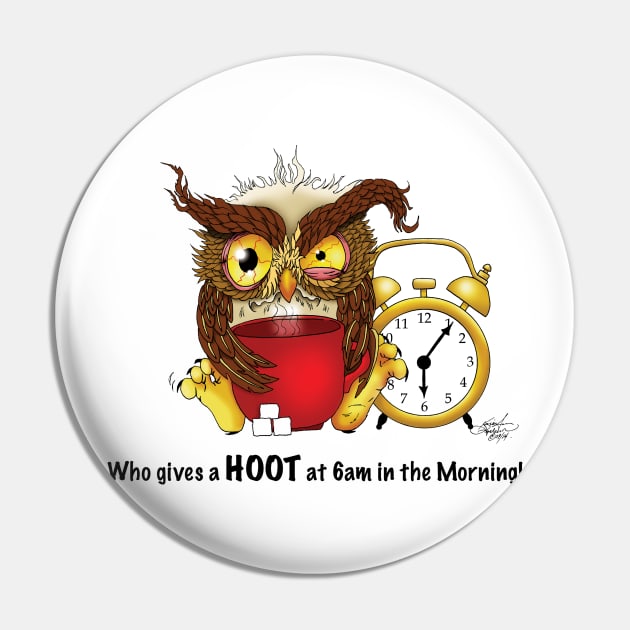 Who Gives a HOOT! Pin by tigressdragon