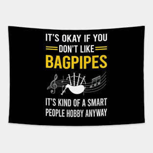 Smart People Hobby Bagpipe Bagpipes Bagpiper Tapestry